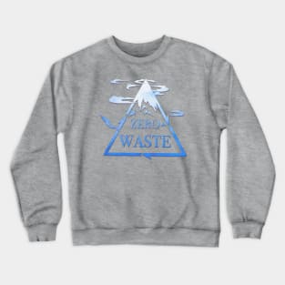 Zero Waste mountain Crewneck Sweatshirt